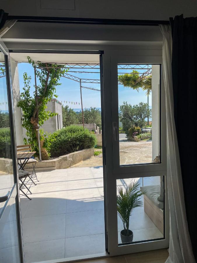 Modern Studio Overlooking Downtown Makarska Ngoại thất bức ảnh