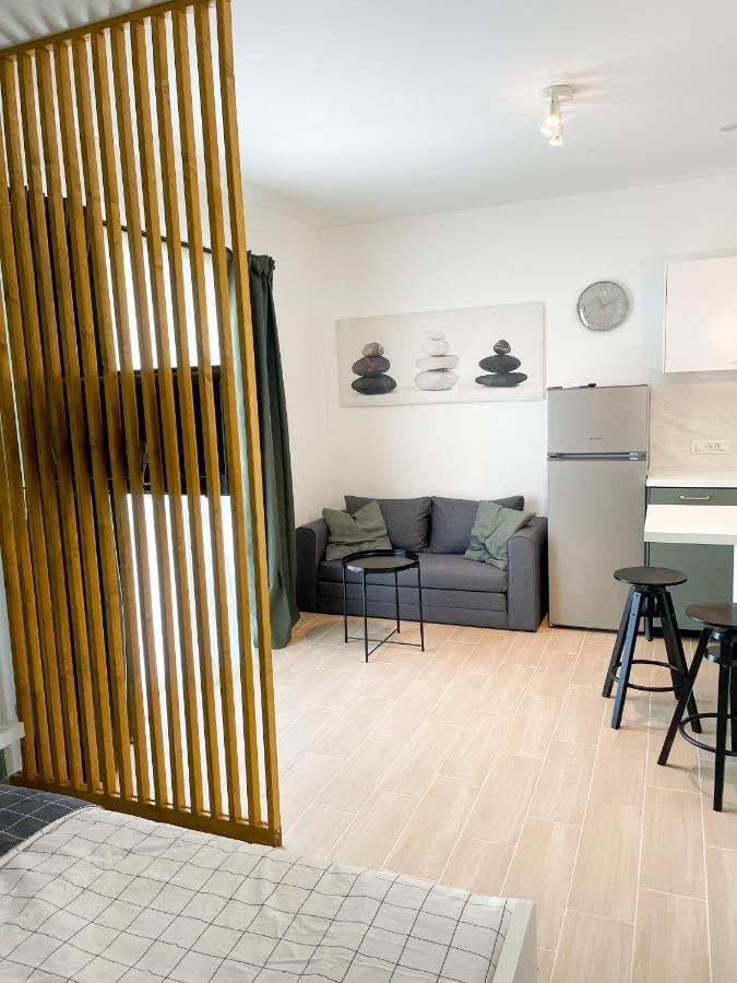 Modern Studio Overlooking Downtown Makarska Ngoại thất bức ảnh