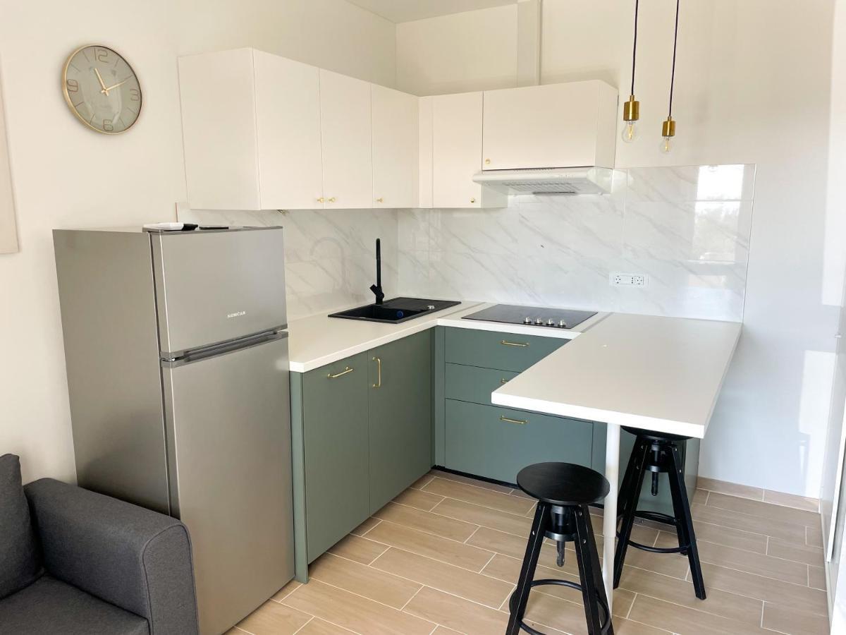 Modern Studio Overlooking Downtown Makarska Ngoại thất bức ảnh